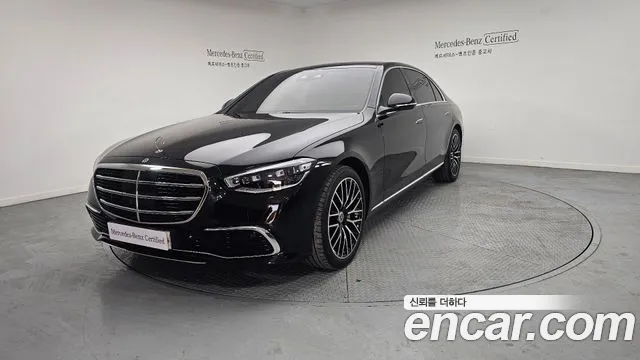 Mercedes-Benz S-Class W223 2024 Черный из Кореи