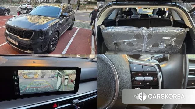 Kia The New Sorento 4th Generation 2025 Серый из Кореи