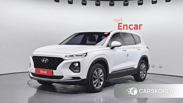 Hyundai Santa Fe TM 2018 Белый из Кореи