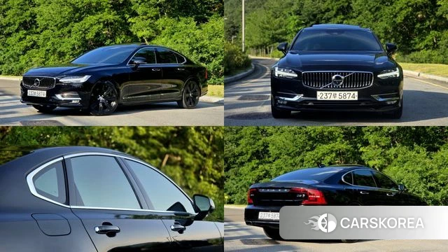 Volvo S90 2019 Черный из Кореи