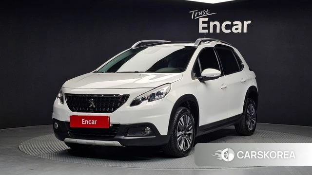 Peugeot 2008 2019 Белый из Кореи