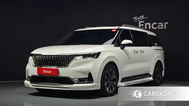 Kia Carnival 4th generation 2023 Белый из Кореи