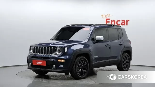 Jeep Renegade 2022 Синий из Кореи