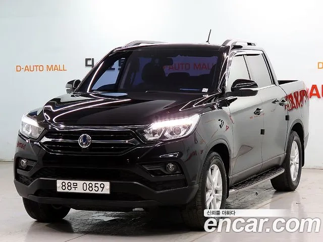 Ssangyong Rexton Sports 2018 Черный из Кореи