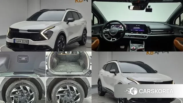 Kia Sportage 5th Generation 2023 Белый из Кореи