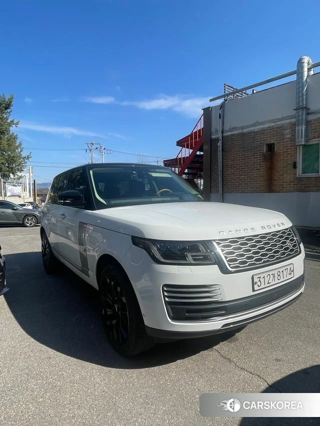 Land Rover Range Rover 4th Generation 2020 Белый из Кореи