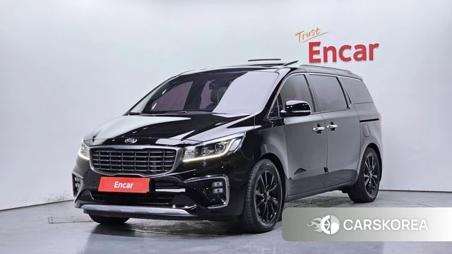 Kia The New Carnival 2019 Черный из Кореи