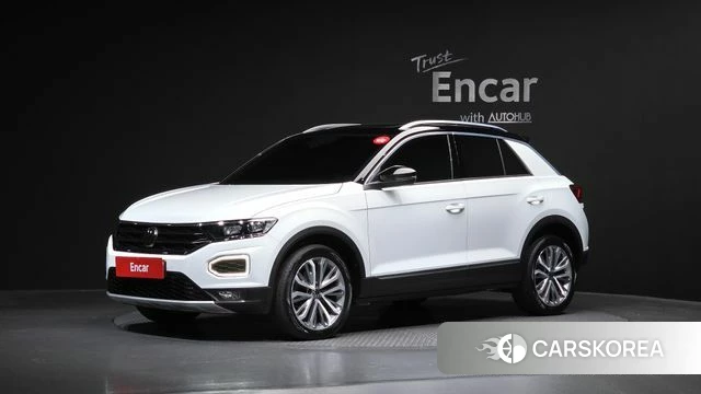 Volkswagen T-Roc 2022 Белый из Кореи