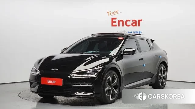 Kia EV6 2023 Черный из Кореи