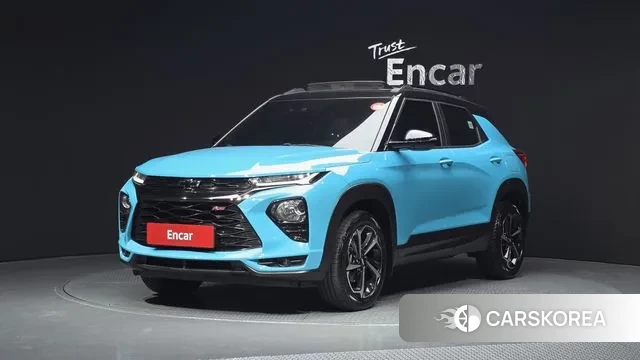 Chevrolet (GM Daewoo) Trailblazer 2020 Небесно-голубой из Кореи