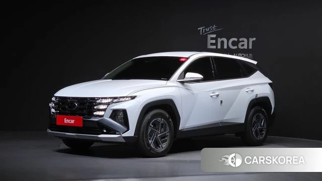 Hyundai The New Tucson Hybrid (NX4) 2025 Белый из Кореи