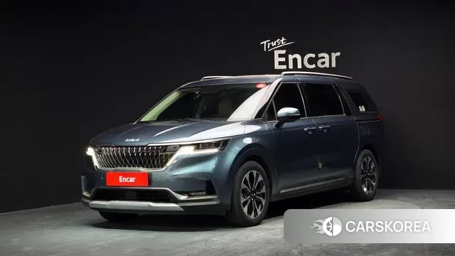 Kia Carnival 4th generation 2021 Синий из Кореи