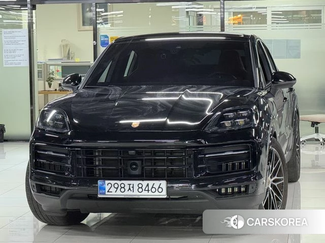 Porsche Cayenne (PO536) 2024 Черный из Кореи