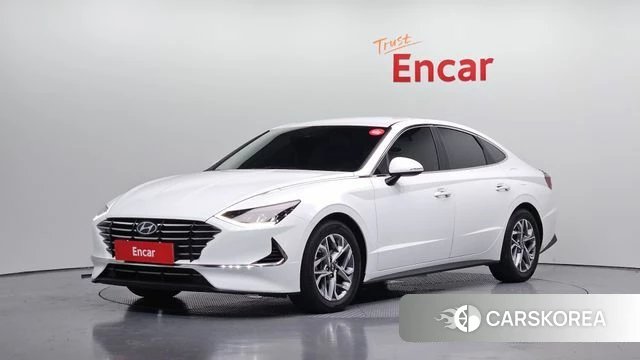 Hyundai Sonata (DN8) 2019 Белый из Кореи