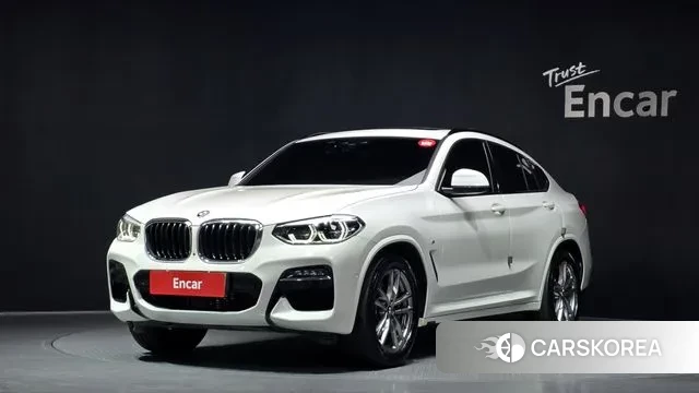 BMW X4 (G02) 2021 Белый из Кореи