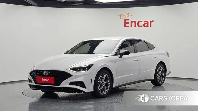 Hyundai Sonata (DN8) 2021 Белый из Кореи