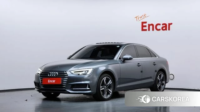 Audi A4 (B9) 2019 Серый из Кореи