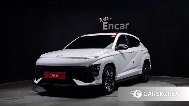 Hyundai Kona Hybrid (SX2) 2023 Белый из Кореи