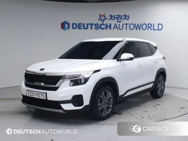 Kia Seltos 2021 Белый из Кореи