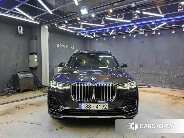 BMW X7 (G07) 2022 Серый из Кореи