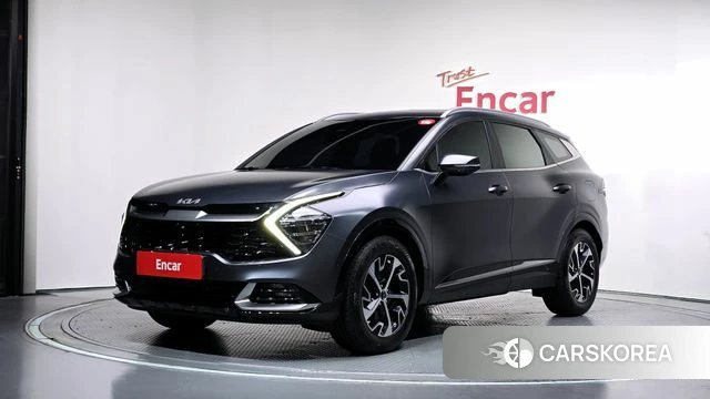 Kia Sportage 5th Generation Hybrid 2021 Серый из Кореи