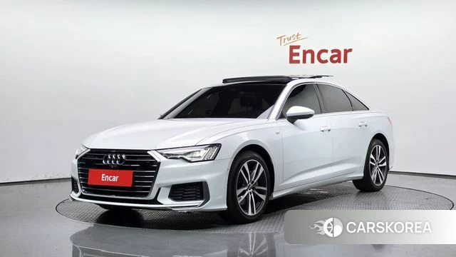Audi A6 (C8) 2021 Белый из Кореи