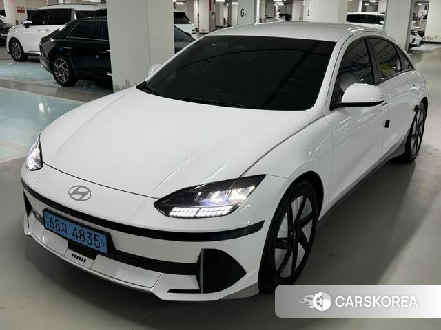 Hyundai Ionic 6 2022 Белый из Кореи