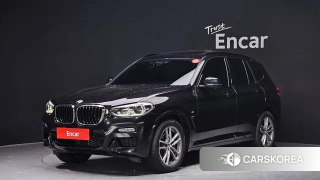 BMW X3 (G01) 2018 Черный из Кореи