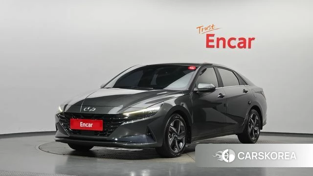 Hyundai Avante (CN7) 2022 Серый из Кореи