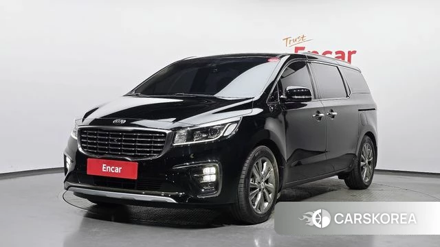 Kia The New Carnival 2018 Черный из Кореи