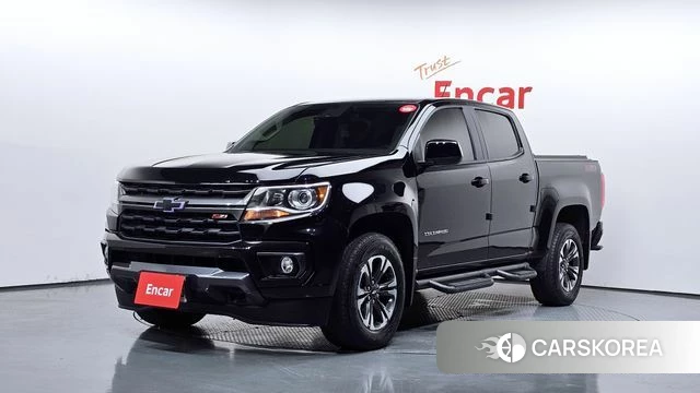 Chevrolet (GM Daewoo) Real New Colorado 2021 Черный из Кореи