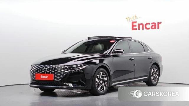 Hyundai The New Grandeur IG Hybrid 2021 Черный из Кореи