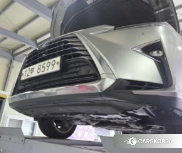 Lexus RX450h 4th generation 2018 Серебристо-серый из Кореи