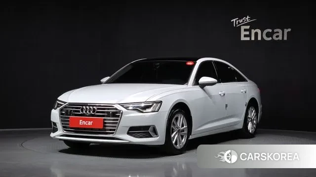 Audi A6 (C8) 2023 Белый из Кореи