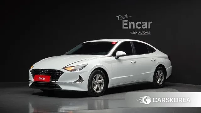 Hyundai Sonata (DN8) 2021 Белый из Кореи