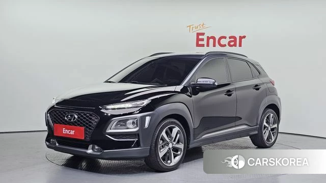 Hyundai Kona 2018 Черный из Кореи