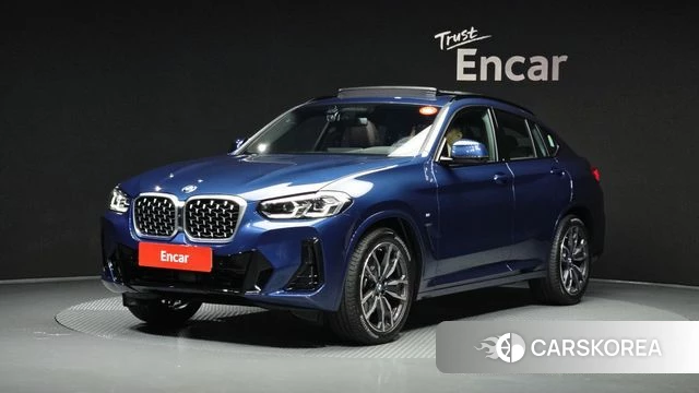 BMW X4 (G02) 2025 Синий из Кореи