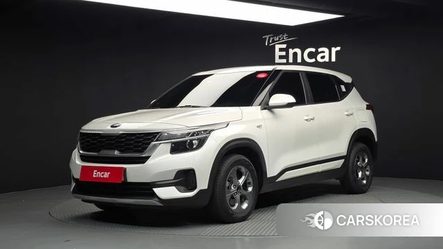 Kia Seltos 2021 Белый из Кореи
