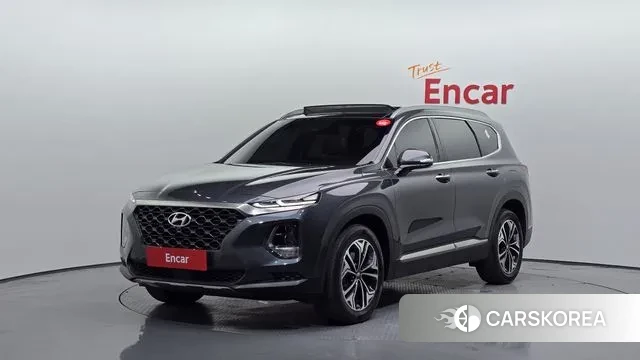 Hyundai Santa Fe TM 2018 Серый из Кореи