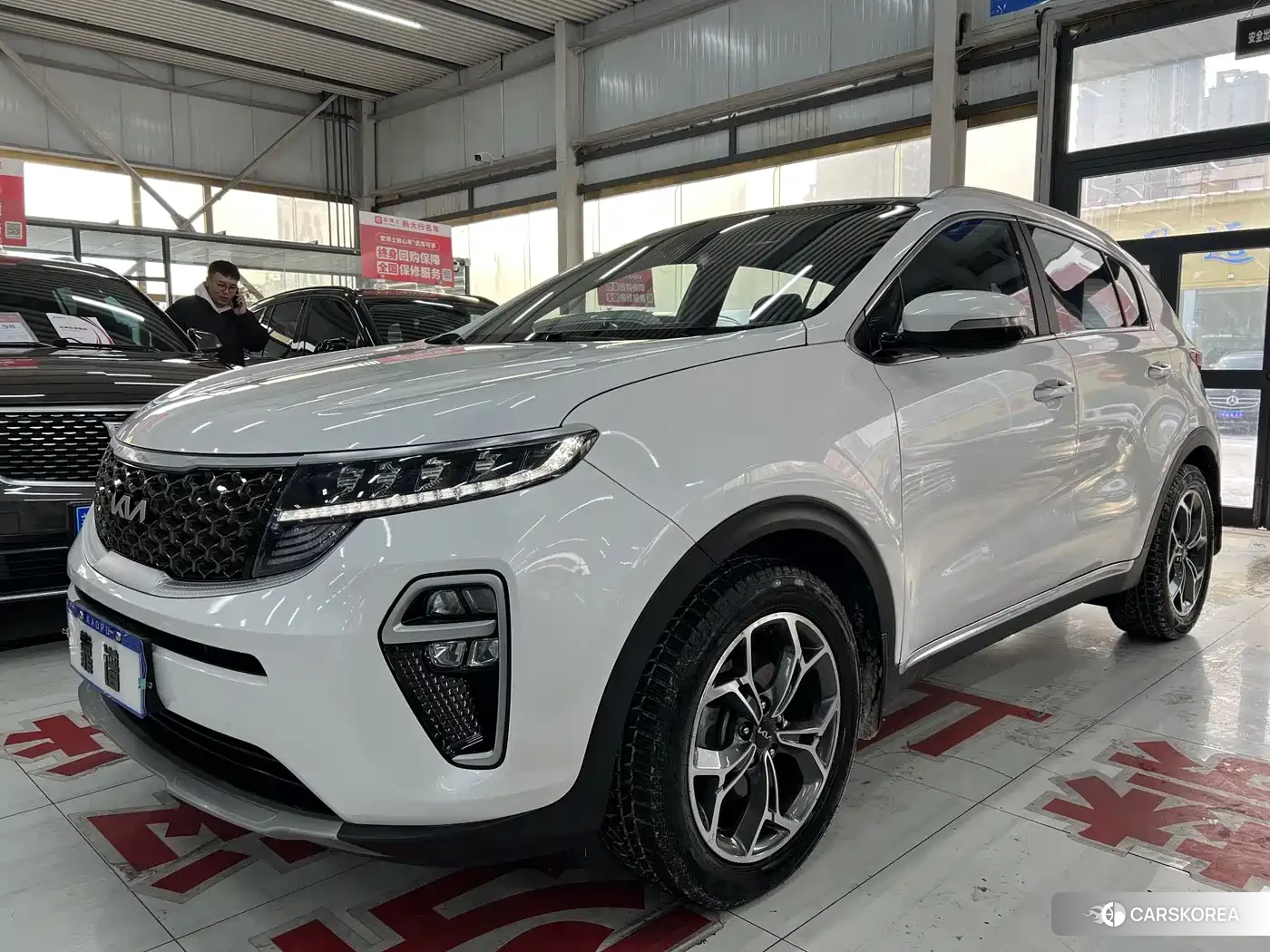 Kia KX5 2022 Белый из Китая