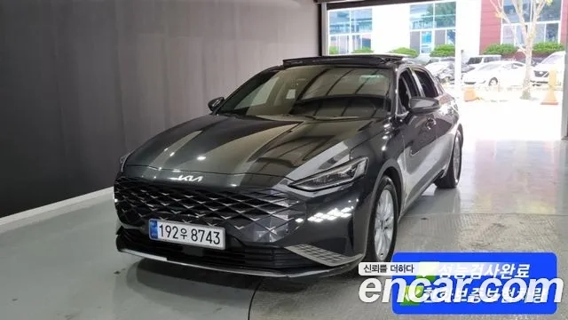 Kia K8 2021 Серый из Кореи