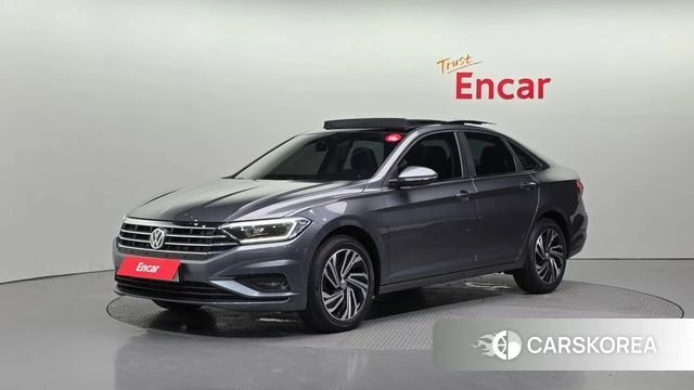 Volkswagen 7th Generation of Jetta 2021 Серый из Кореи