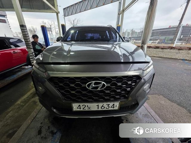 Hyundai Santa Fe TM 2018 Серый из Кореи