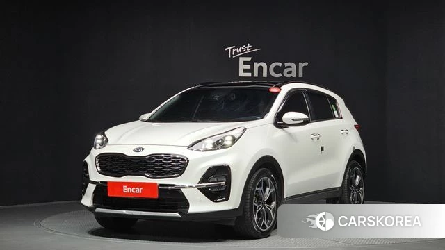 Kia Sportage The Bold 2019 Белый из Кореи