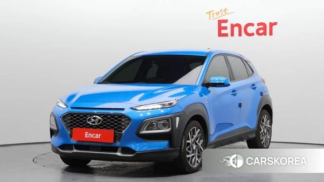 Hyundai Kona Hybrid 2019 Синий из Кореи