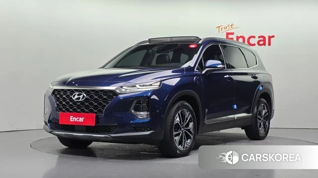 Hyundai Santa Fe TM 2018 Синий из Кореи
