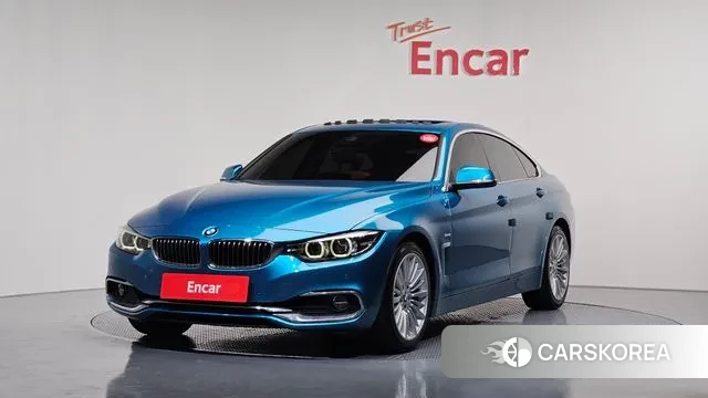 BMW 4 Series (F32) 2018 Синий из Кореи
