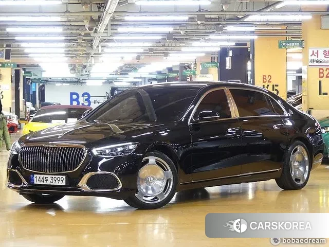 Mercedes-Benz S-Class W223 2023 Черный из Кореи