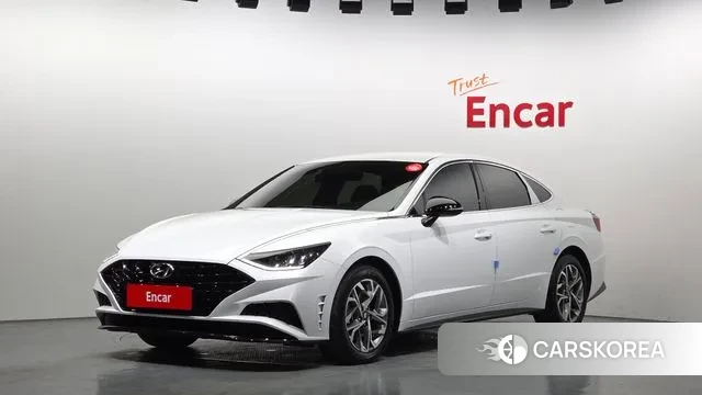 Hyundai Sonata (DN8) 2021 Белый из Кореи