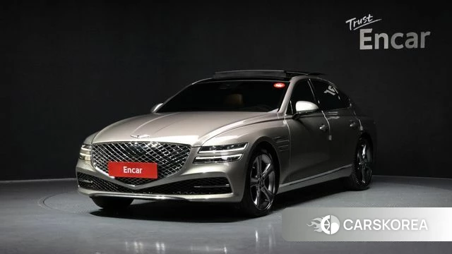 Genesis G80 (RG3) 2021 Песочный из Кореи
